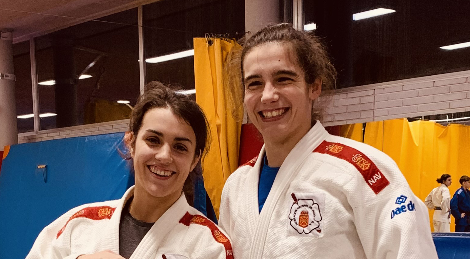 Jaione Equisoain y Ariane Toro en el Grand Prix de Zagreb 18-08-23